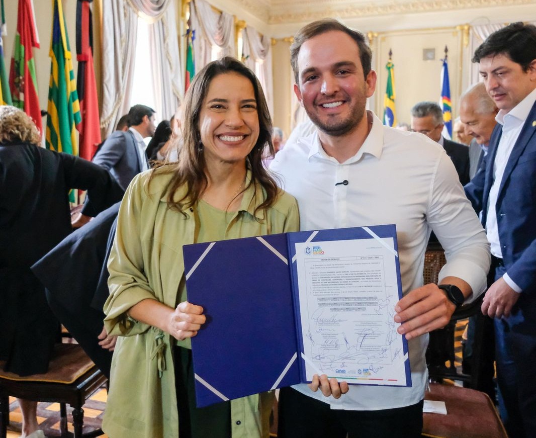 Victor Coelho e Raquel Lyra assinam ordem de serviço para início das obras do IML e da nova maternidade regional do Araripe